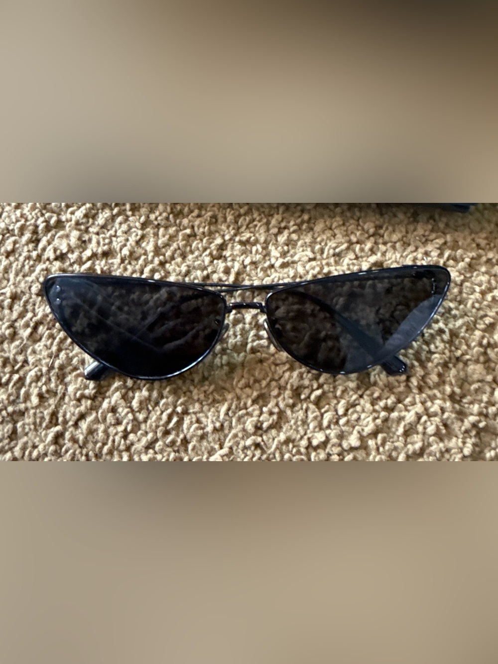 Dior Black Cat-Eye Sunglasses